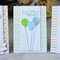 stamped balloon card trio...