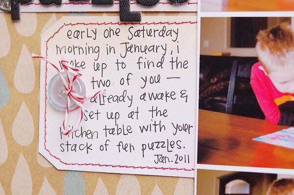 puzzles...