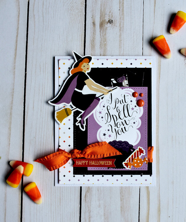 &quot;I put a spell on you&quot; Halloween Card