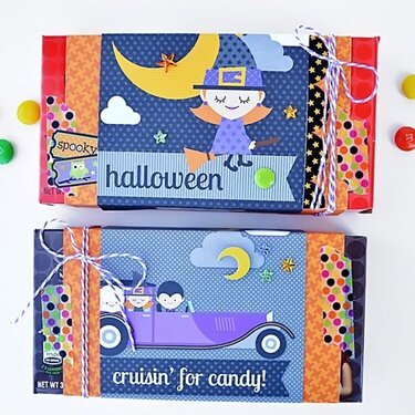 embellished halloween candy boxes | doodlebug design