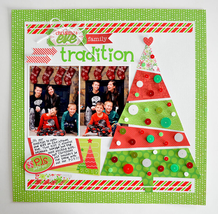 Christmas Eve Tradition - PJ&#039;s | Doodlebug Design...