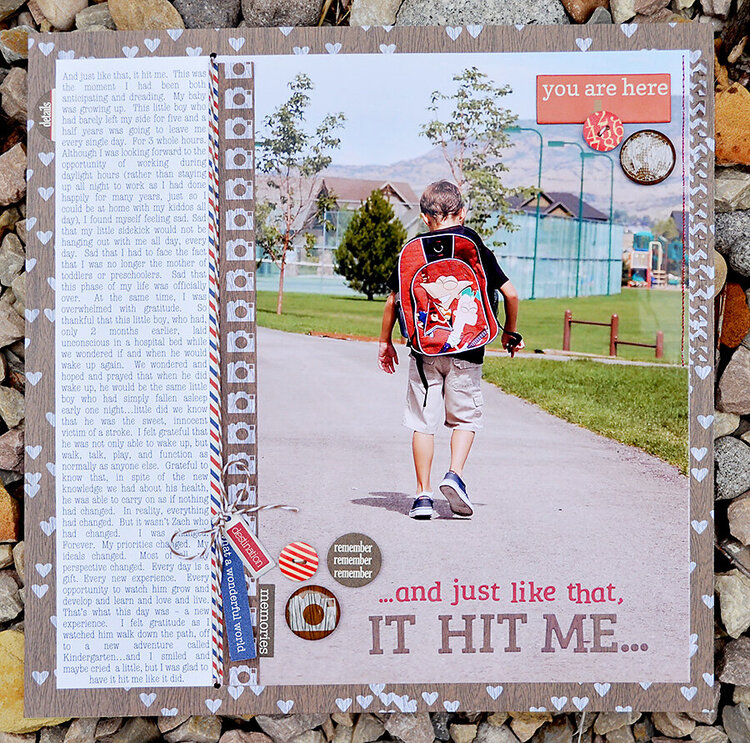 it hit me | lily bee design