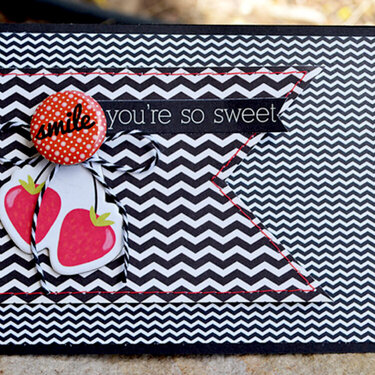 smile, you&#039;re so sweet card | lily bee design