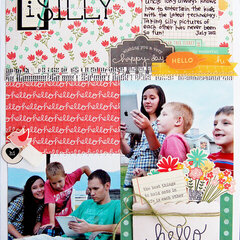 iSilly layout for Pebbles Inc.