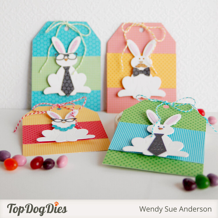 disguised bunny tags...