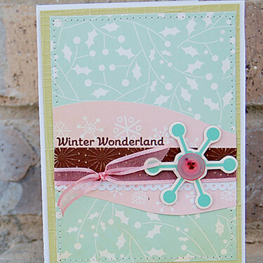 winter wonderland card...