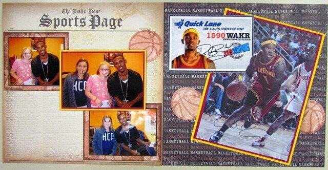Sports Page with Daniel &quot;Boobie&quot; Gibson