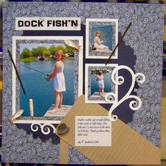 Dock Fish'n - Sept Monthy Sketch Challenge
