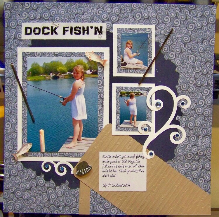 Dock Fish&#039;n - Sept Monthy Sketch Challenge