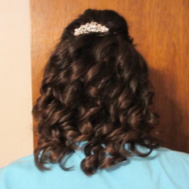 Kelie&#039;s hair for Homecoming