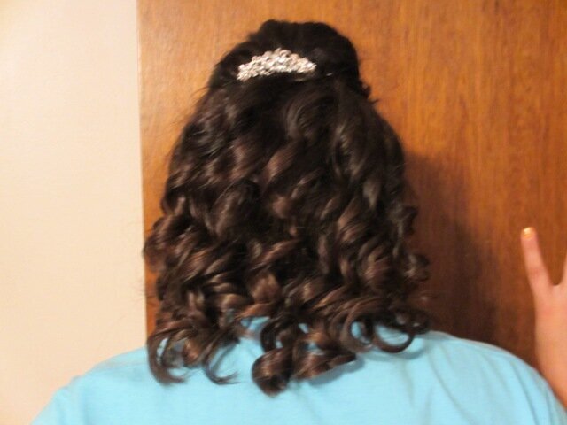 Kelie&#039;s hair for Homecoming