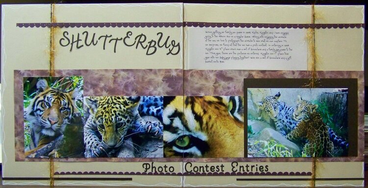 Shutterbug Phot Contest Entries - Oct Monthly Sketch Challenge Wk 3