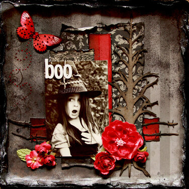 Boo ~Punky Scraps and Dusty Attic~