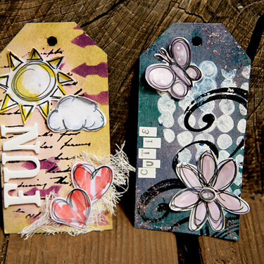 Tags ~Donna Salazar Designs~