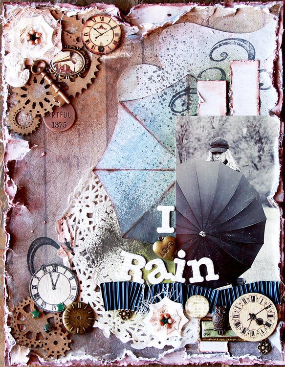 I Love Rain ~Donna Salazar Designs~