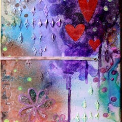 Mixed Media Art Journal ~Scraps of Darkness~