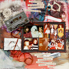 Back Then ~Punky Scraps & Sketches: Creatively Yours~