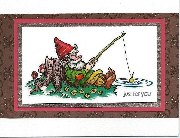 Just for You Gnome Card