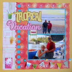 Tropical vacation with friends