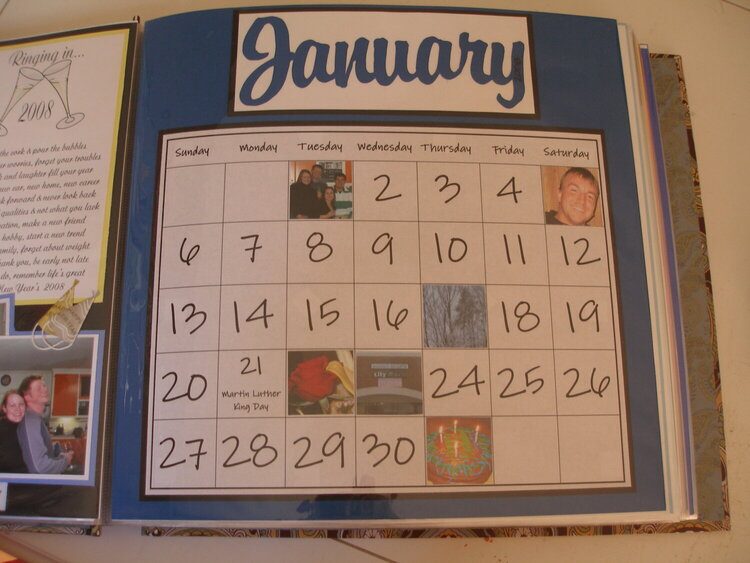 Thumbnail Calendar