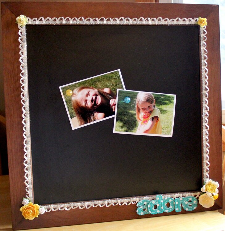 adore Chalkboard/Magnet board