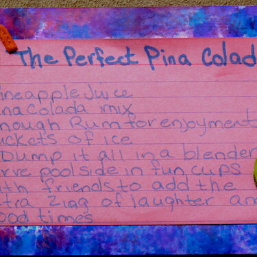 The Perfect Pina Colada