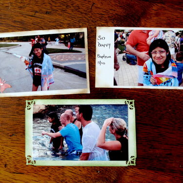 The photos inside the gate insert.