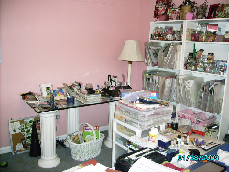 Scrapbook room