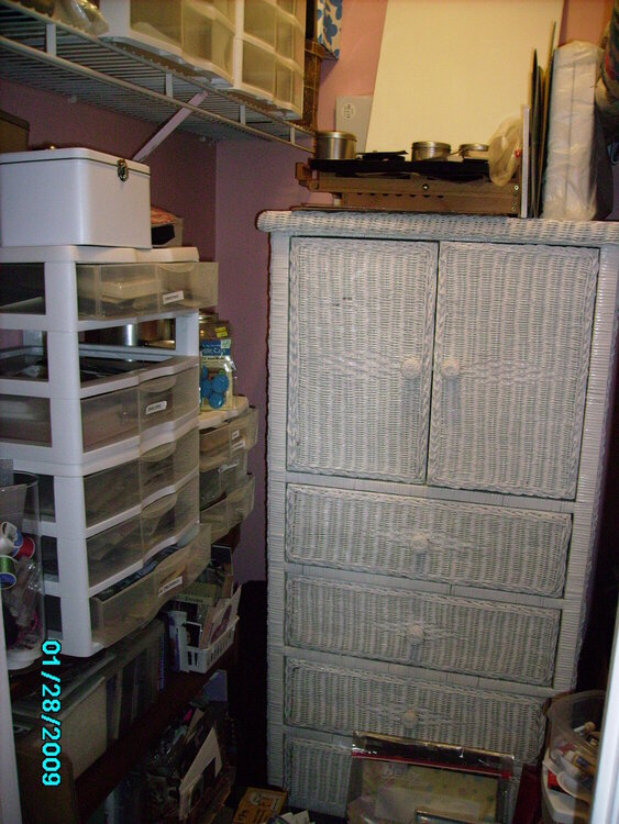 Scrapbook Room (Closet)