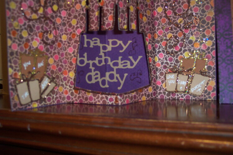 Inside Happy Birthday Dadday