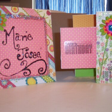 Envelope and outside of card