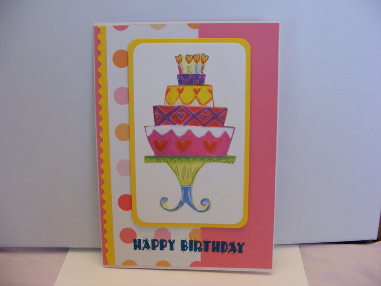 Birthday Cake Card