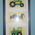 Tractor Picture Frame
