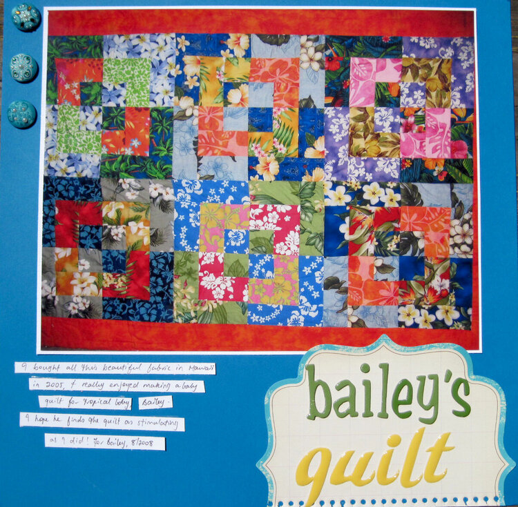Bailey&#039;s Quilt