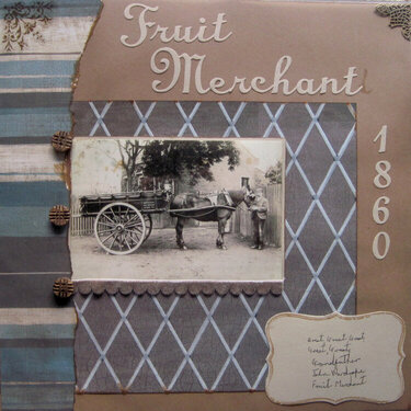 Fruit Merchant - 1860