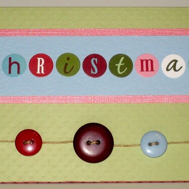 Christmas Buttons