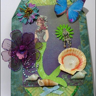 ACEO/Altered Art Piece #2 Mermaid