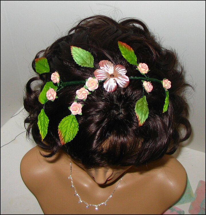 My Branch as a Headpiece!