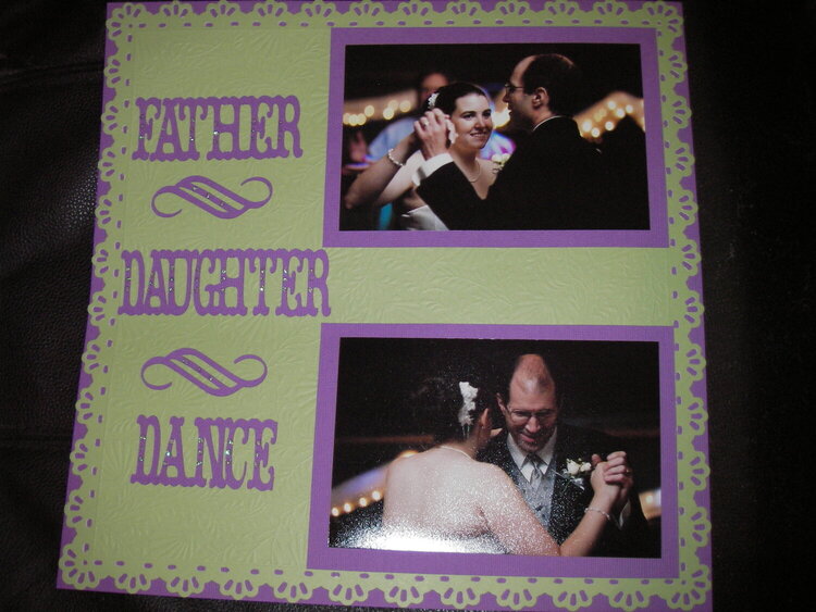 Father/Daughter dance