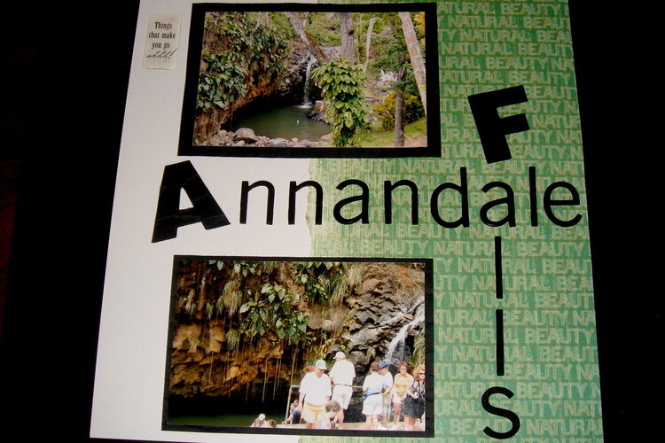 Annandale falls