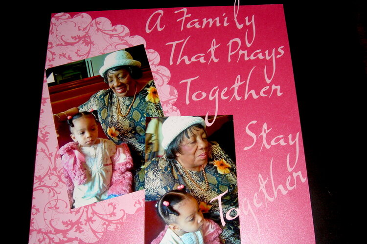 A Family That Prays Together........