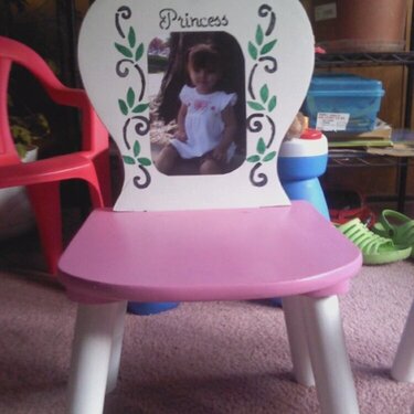 Princess Chair for our Katy Bug