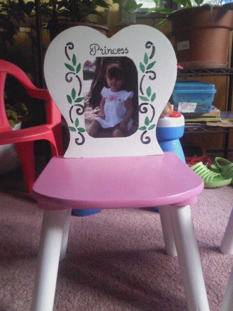 Princess Chair for our Katy Bug