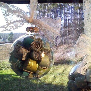 Glass Christmas Ornament