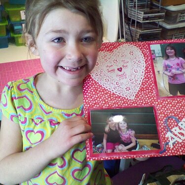 Grandaughter Abby with Jump for Heart Page