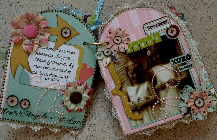 mini album page 1 and 2 *Nikki Sivils*