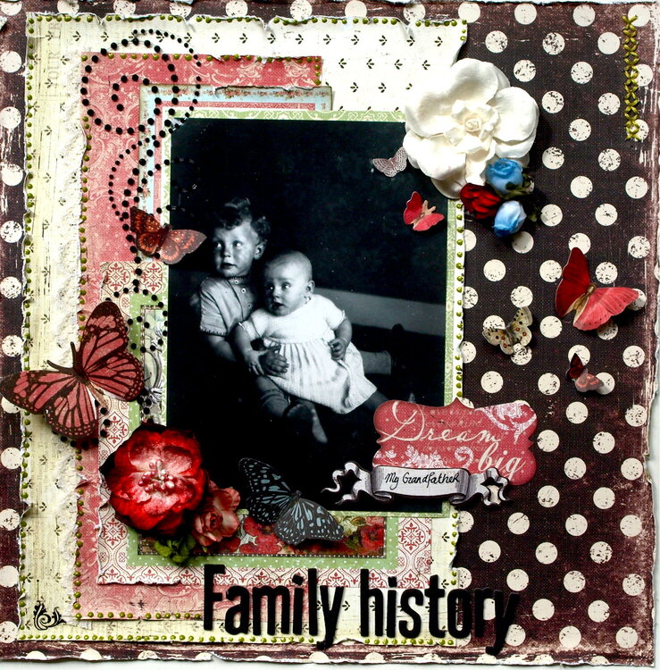 Family History *My Creative Scrapbook LE kit*