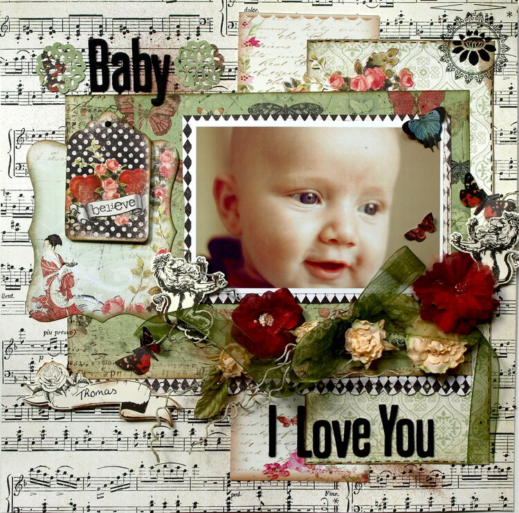 Baby I love You *My Creative Scrapbook LE Kit*