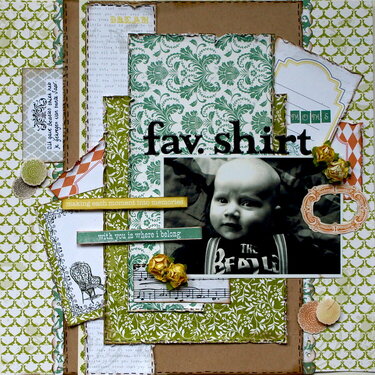 Fav. shirt **My Creative Scrapbook Main Kit**