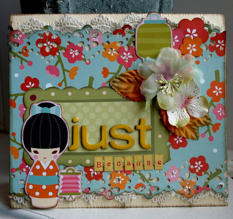 Just because card *New My Little Shoebox harmony*